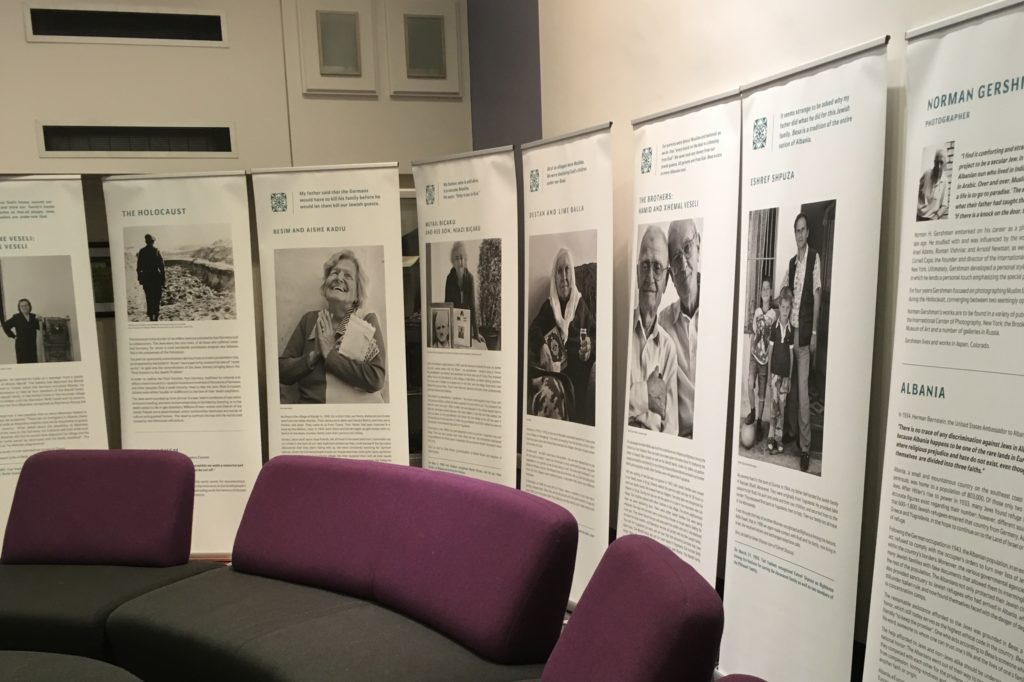 Besa on display at Hope University