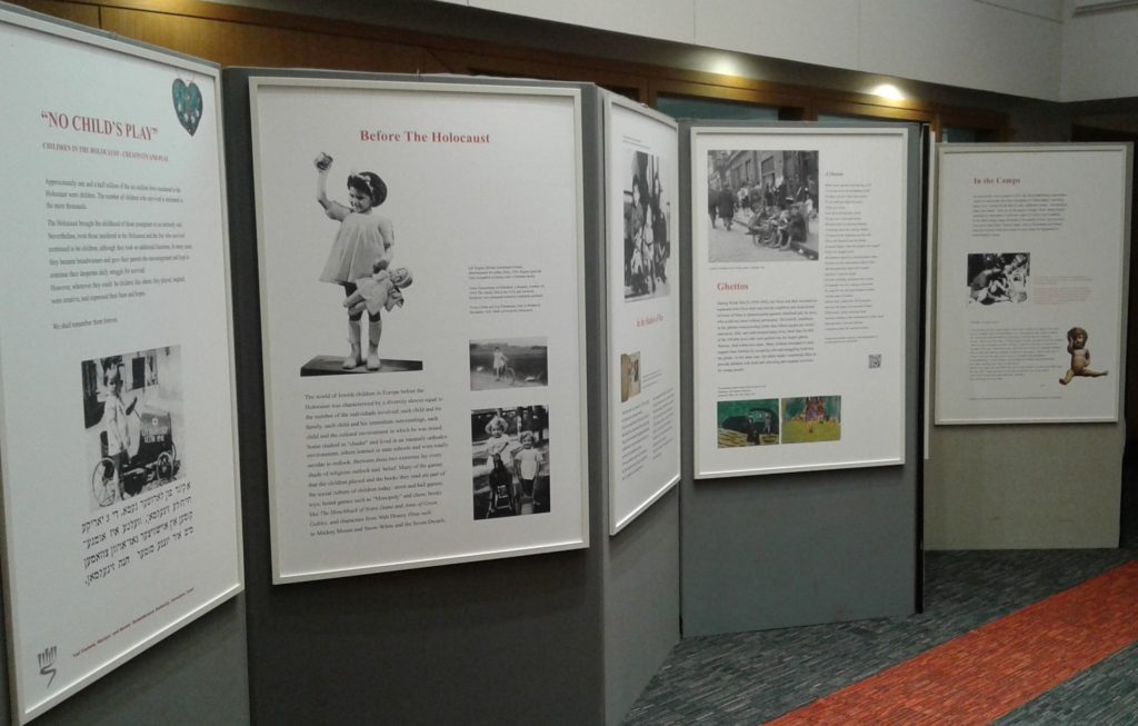 No Child's Play on display at Hope University