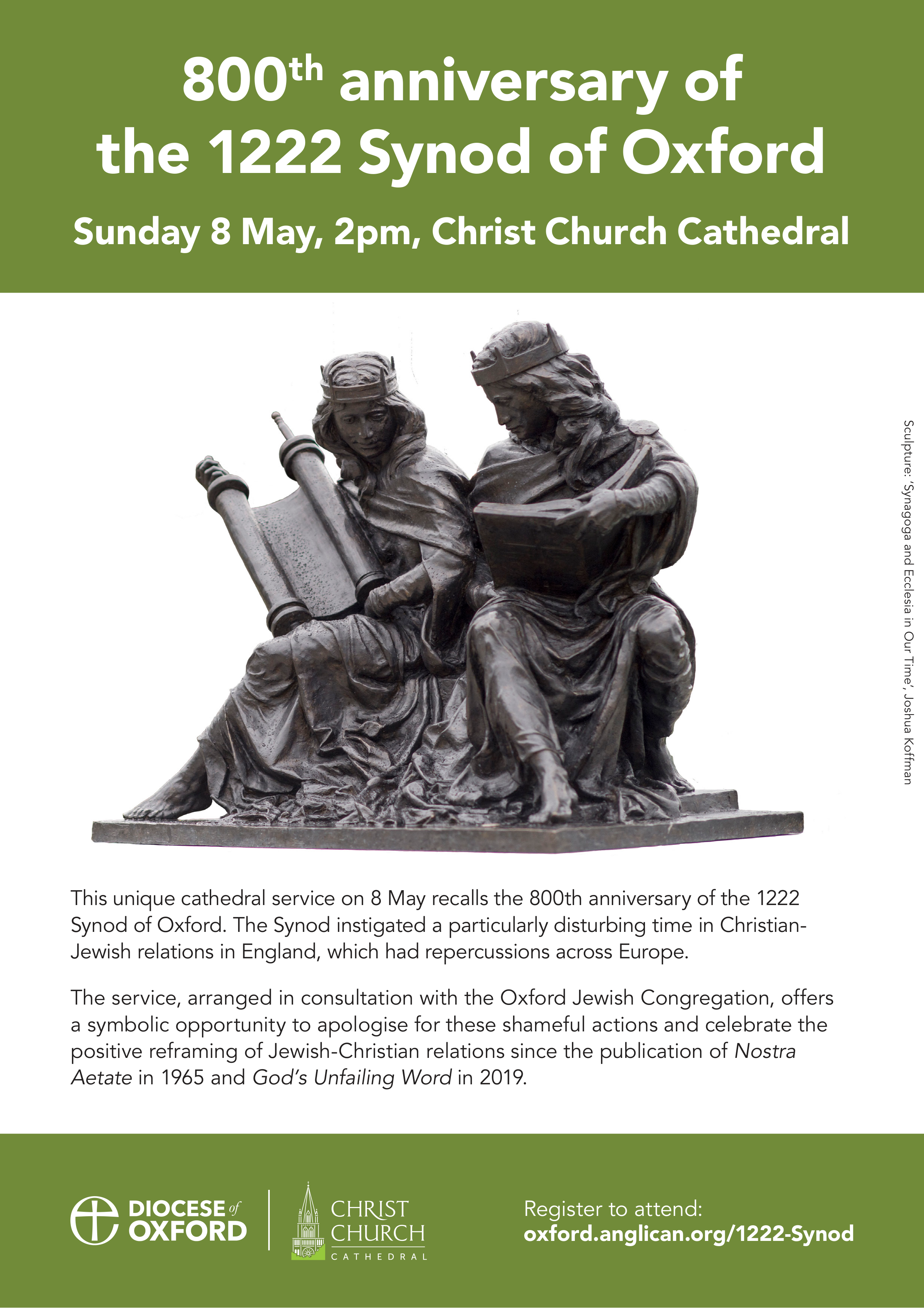 Oxford Synod Repentance Service flyer